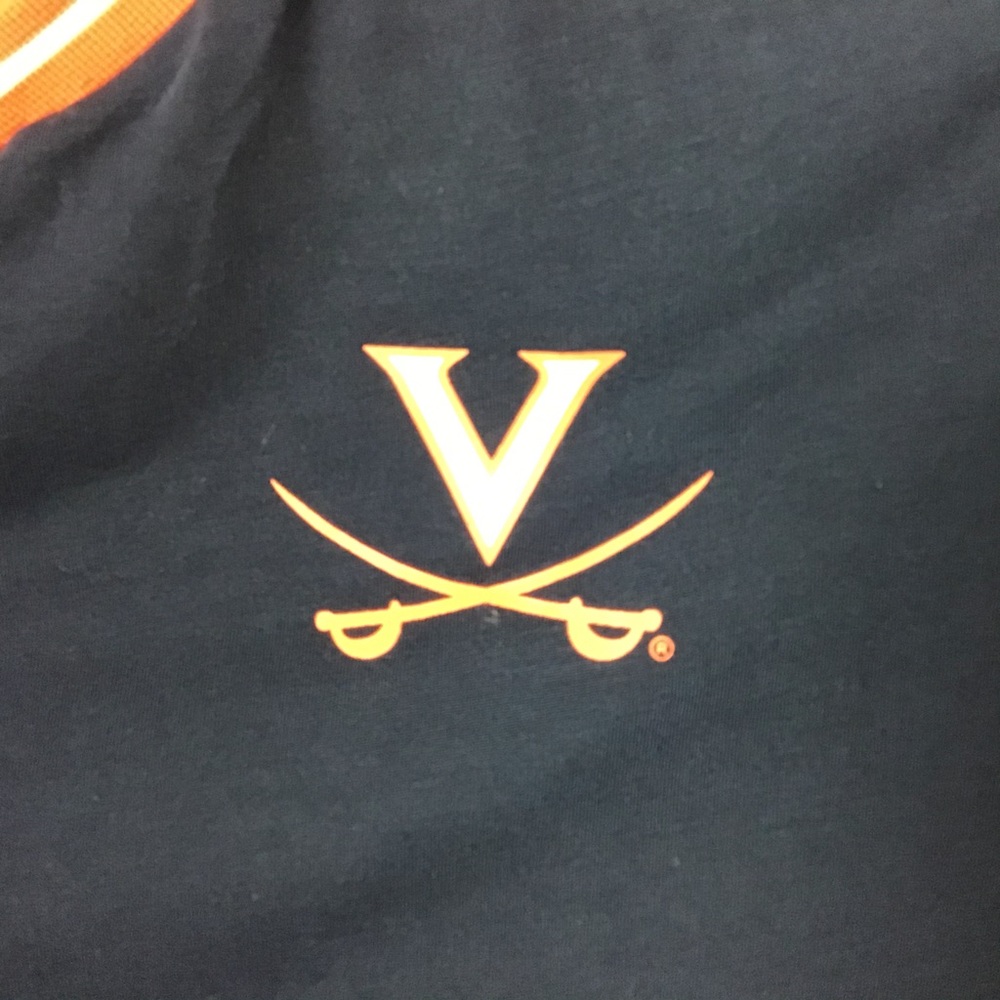 University of Virginia blue s/s tee. Large - Picture 2 of 4